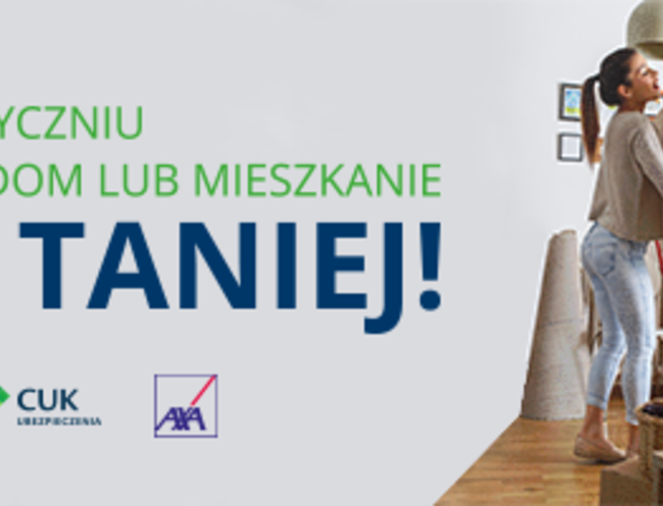 Styczniowy Produkt Miesiąca CUK Ubezpieczenia i AXA