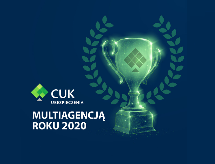 CUK Ubezpieczenia multiagencją roku 2020 według Gazety Ubezpieczeniowej