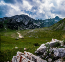 Widok na góry Durmitor