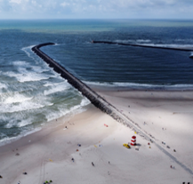 Hvide Sande - duńska plaża.