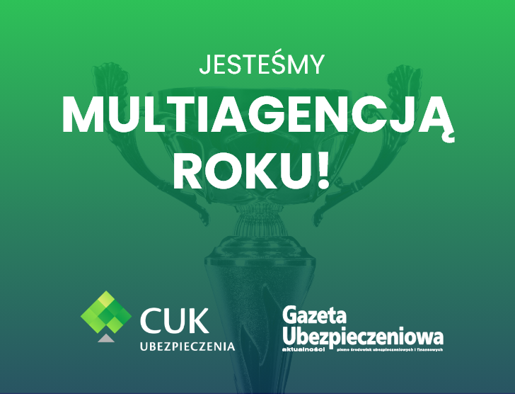 CUK Ubezpieczenia z tytułem Multiagencji Roku 2024