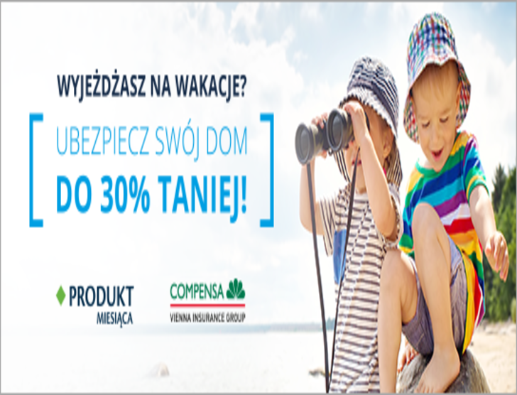 Wyjeżdżasz na wakacje? Pamiętaj o zabezpieczeniu swojego domu. Odbierz do 30% zniżki na ubezpieczenie nieruchomości.