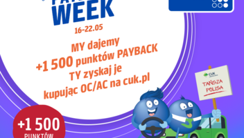 Zapunktuj z PAYBACK WEEK w CUK Ubezpieczenia