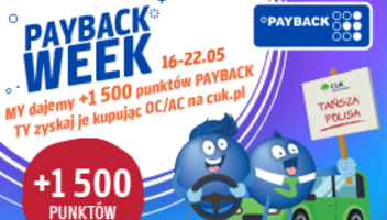 Zapunktuj z PAYBACK WEEK w CUK Ubezpieczenia