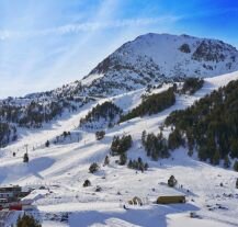 Zdjęcie ośrodka narciarskiego w Grandvalira.