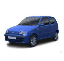 Fiat Seicento, produkowany przez włoską firmę Fiat w latach 1998-2010.