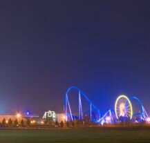 Europa-Park, największy park rozrywki w Niemczech.