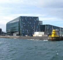 Harpa, ważne centrum kulturalne Reykjaviku