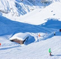 Ośrodek Mayrhofen z trasami idealnymi dla snowboardzistów.