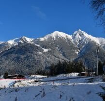 Seefeld w Austrii , znane miejsce wśród miłośników narciarstwa biegowego.