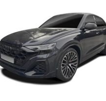 Audi Q8 – elegancja i technologia w służbie bezpieczeństwa kierowcy i pasażerów.
