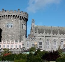 Zamek w Dublinie – jeden z najważniejszych zabytków stolicy.