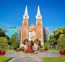 Katedra Notre-Dame w Ho Chi Minh w Wietnamie