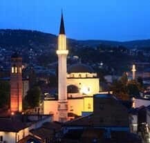 Meczet Gazi Husrev-beja – serce muzułmańskiej dzielnicy Sarajewa.