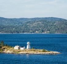 Zatoka Oslofjorden w Norwegii.