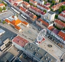 Rynek Kościuszki w Białymstoku.