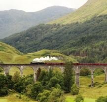 Glenfinnan Viaduct w Szkocji
