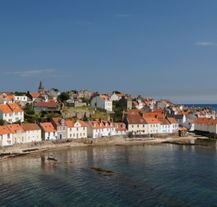 Wioska Pitenweem w regionie Fife, Szkocja