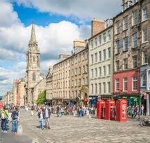 Royal Mile w Edynburgu
