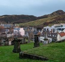 Cmentarz Greyfriar’s Kirkyard w Edynburgu