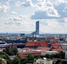 Sky Tower we Wrocławiu