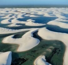 Park Narodowy Lençóis Maranhenses w Brazylii