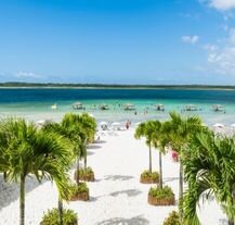Laguna we wiosce Jericoacoara, Brazylia