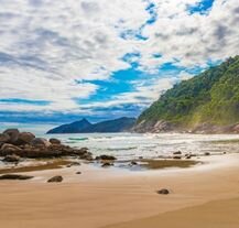 Wyspa Ilha Grande w Brazylii