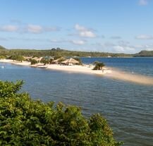 Miasto Alter do Chão w Brazylii