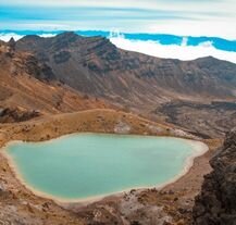 Park Narodowy Tongariro w Nowej Zelandii