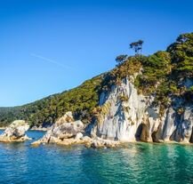 Park Narodowy Abel Tasman w Nowej Zelandii