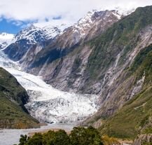 Lodowiec Franz Josef w Nowej Zelandii