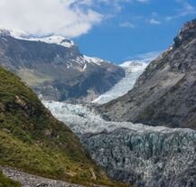 Lodowiec Fox w Nowej Zelandii