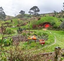 Wioska hobbitów w Matamata, Nowa Zelandia