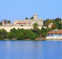 Portowe miasteczko Cienfuegos na Kubie