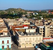 Panorana miasta Santa Clara na Kubie