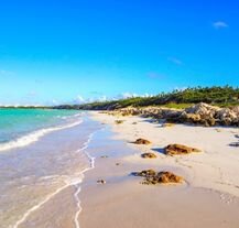 Wyspa Cayo Guillermo w pobliżu Kuby