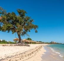Plaża Playa Ancón na Kubie