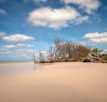Wyspa Cayo Jutías w pobliżu Kuby