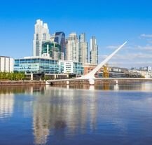 Puerto Madero w Buenos Aires, Argentyna