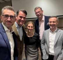 Zarząd CUK Ubezpieczenia w trakcie wydarzenia "Zarząd w Drodze"