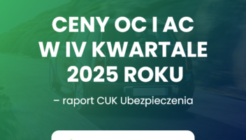 Ceny OC i AC w trzecim kwartale 2025 roku – raport CUK Ubezpieczenia