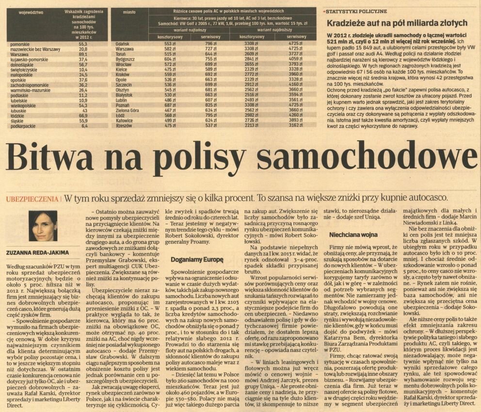 Szansa na tańsze składki za ubezpieczenie autocasco? Wahania w cenach ubezpieczeń samochodowych przekonują, że to możliwe.