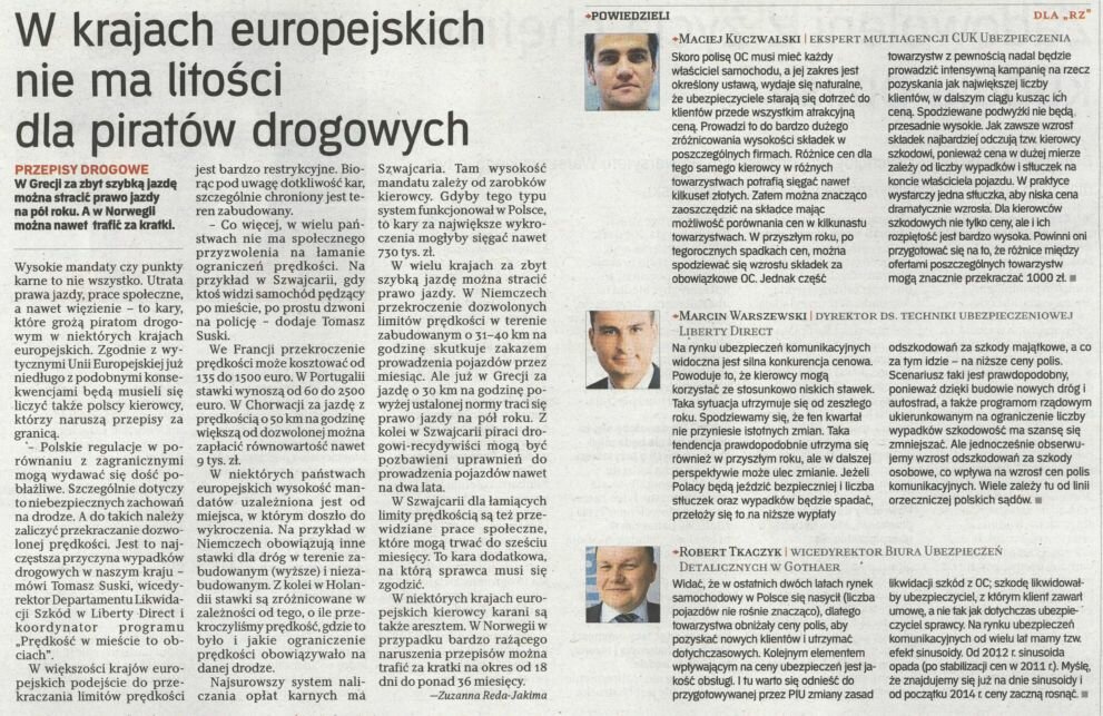 Prawo w wielu krajach europejskich bardzo surowo traktuje piratów drogowych. Jak na tle europejskim wypada Polska?
