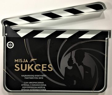 Towarzystwo Ubezpieczeniowe PZU zorganizowało tegoroczną galę z wykorzystaniem motywów z filmów o Jamesie Bondzie. Statuetka trafiła do naszej multiagencji za tytuł Najbardziej Efektywnego Partnera PZU. To owoc współpracy CUK z PZU w 2019r.