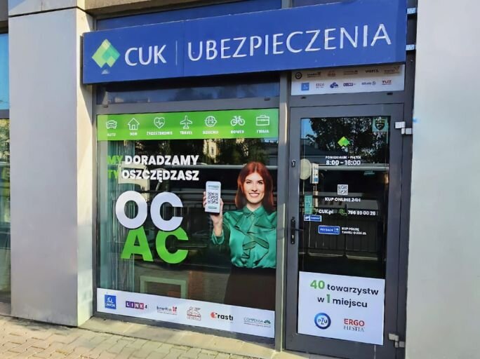 Ubezpieczenia - Warszawa, Targowa 72 lokal paw. 24  - CUK