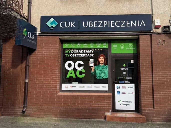 Ubezpieczenia - Ostrołęka, Kilińskiego 35  - CUK