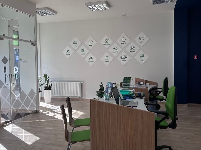 Ubezpieczenia - Słupsk, Kopernika 34A lokal U1  - CUK