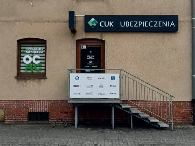 Ubezpieczenia - Jarocin, Moniuszki 18 lokal 1  - CUK