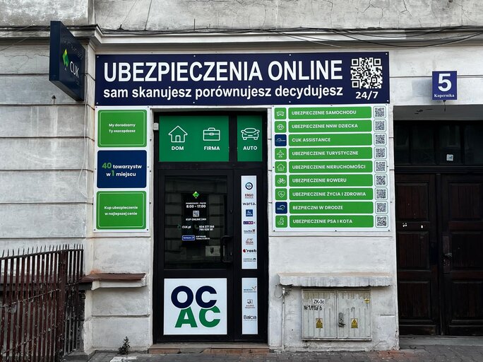 Ubezpieczenia - Przemyśl, Mikołaja Kopernika 5 lokal 2  - CUK